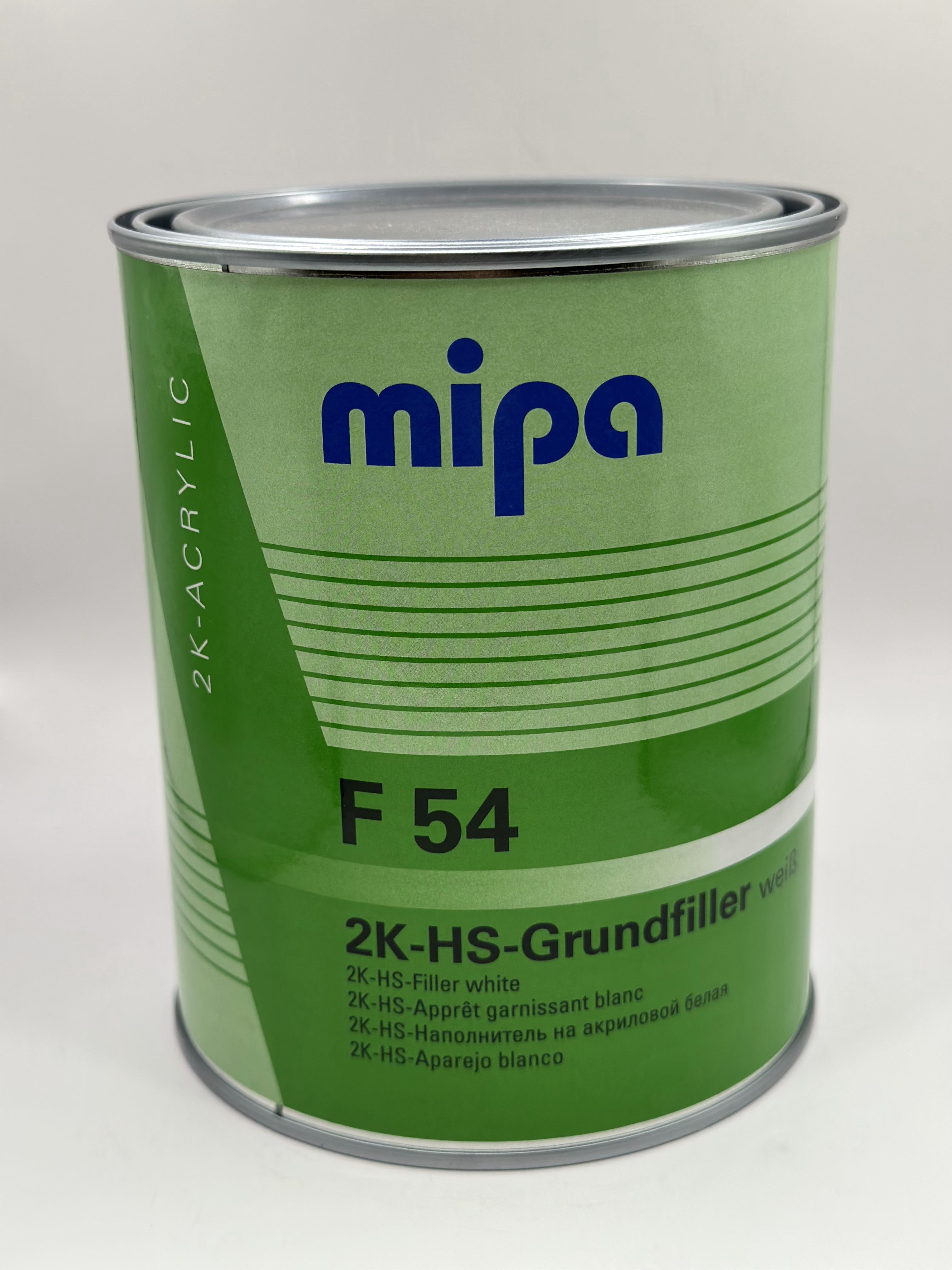 Mipa Грунт выравниватель F54 комплект 1,25л серый
