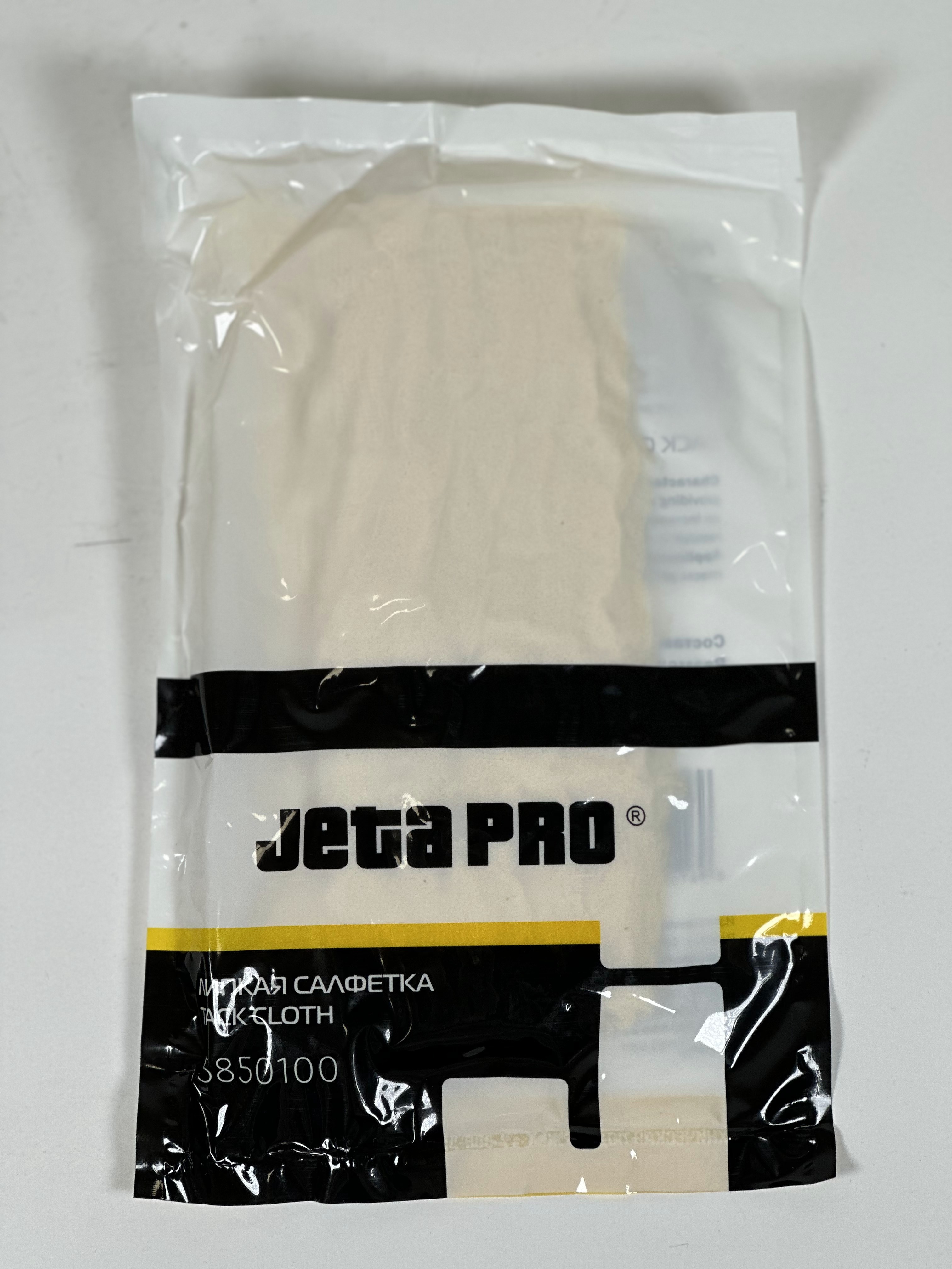 Салфетка липкая антистатические из неотбеленой марли для удаления пыли S100 80 х 90 см /1шт/ Jeta Pro